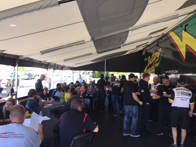 Drivers meeting underway on Friday!