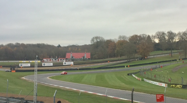 The quintessential overcast, almost damp English day. But we're at Brands Hatch, so who cares!