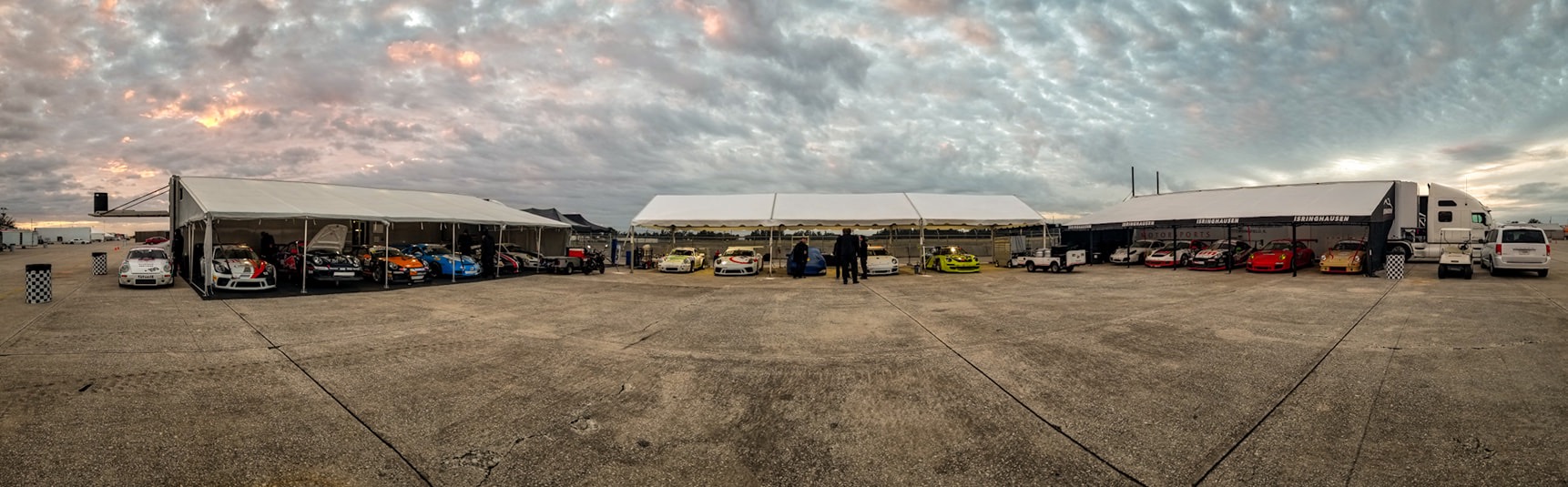 The Goldcrest Motorsports setup at Sebring was impressive!