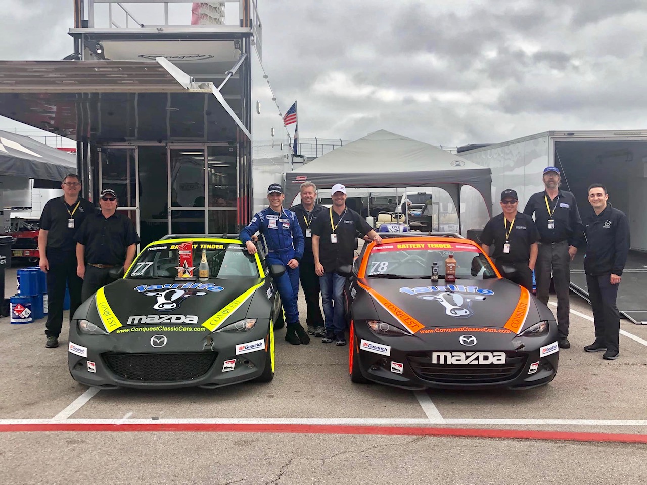 Luke Oxner and Brandon White both had a great start to the MX-5 Cup season.