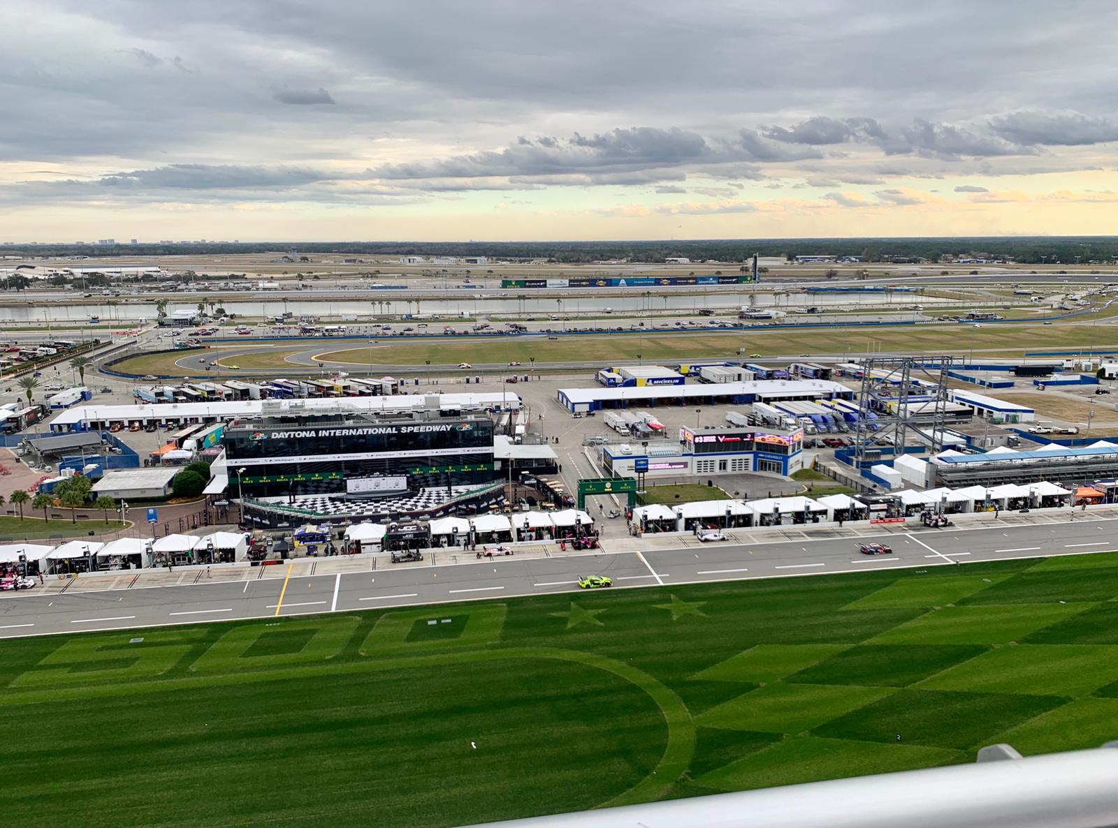 Overlooking Daytona International Speedway never gets old!