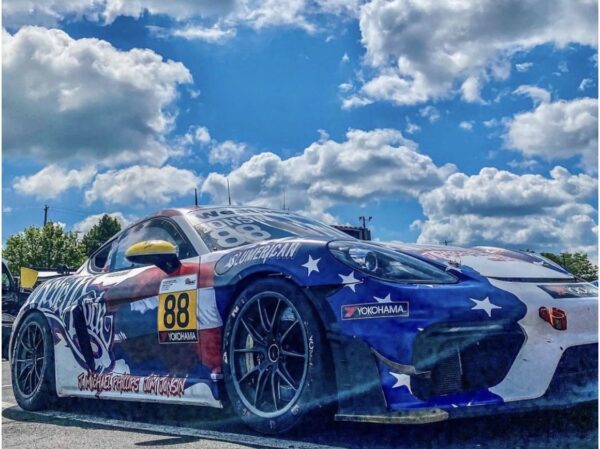 Jim Jonsin’s new livery was not only a nod to Independence Day, but it was also promoting the new song “Damn, I Love America” by J Michael Phillips, which Jim produced.