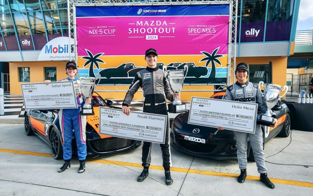 Talent on Display at the Mazda MX-5 Cup Shootout