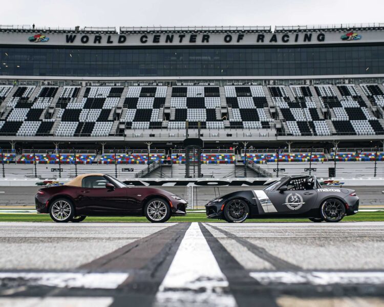 Not only was it the opening round to the 2025 Mazda MX-5 Cup season, but it was also the celebration of the 35th anniversary of the Mazda MX-5! A special display was setup in the midway for fans to enjoy the heritage of the MX-5 in all its generations, including this special 35th anniversary edition.