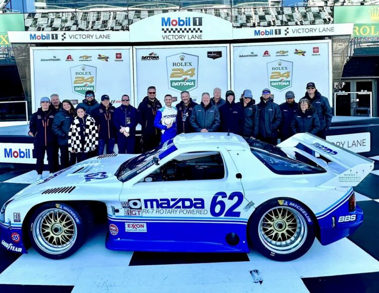 It was special to celebrate the weekend's success in Victory Lane on Saturday morning before the Rolex24 with the entire Flis Performance team.