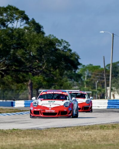 Utilizing the two cars even allowed us some lead-follow opportunity early in the event to accelerate the refamiliarization of the track's nuances.