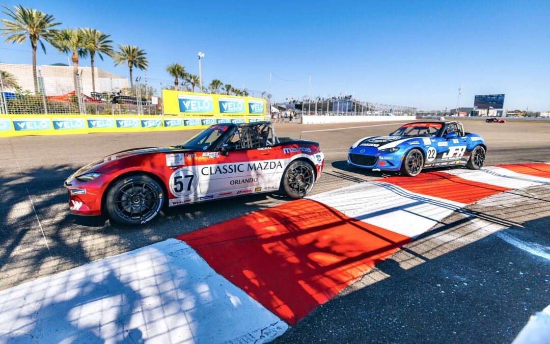 Mazda MX-5s on the Streets of St. Pete