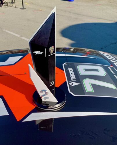 Bringing home the hardware! A pair of podium results was a great way to cap the weekend.